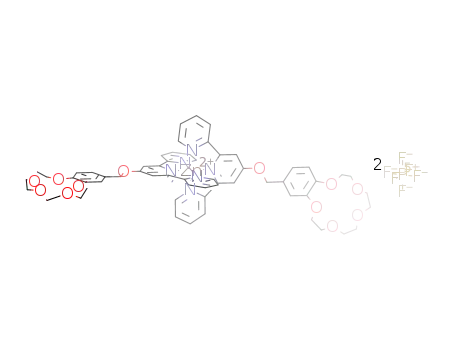 bis(4'-(4'''-benzo-15-crown-5)methyloxy-2,2':6',2''-terpyridine)zinc(II) hexafluorophosphate