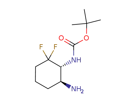 tert-butyl [(1R,2S)-2-amino-6,6-difluorocyclohexyl]carbamate