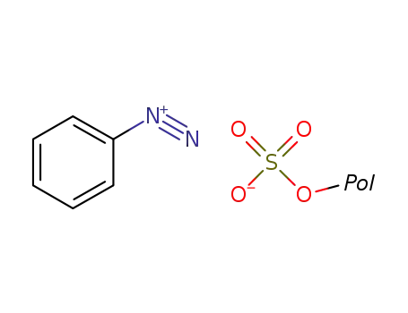 phenyldiazonium silica sulfate