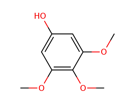 Molecular Structure of 642-71-7 (3,4,5-Trimethoxyphenol)