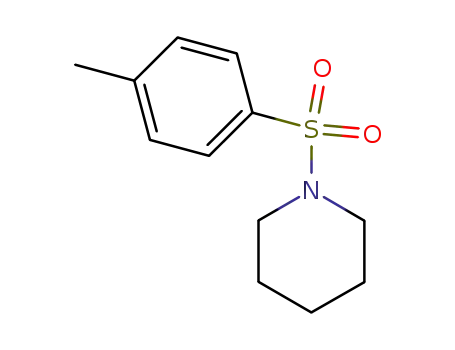 Molecular Structure of 4703-22-4 (1-[(4-methylphenyl)sulfonyl]piperidine)