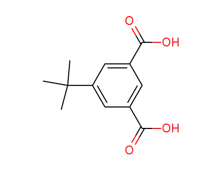 Molecular Structure of 2359-09-3 (5-TERT-BUTYLISOPHTHALIC ACID)