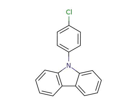Molecular Structure of 19264-71-2 (9H-Carbazole, 9-(4-chlorophenyl)-)