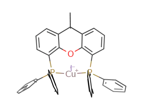 Cu[9,9-dimethyl-4,5-bis(diphenylphosphine)xanthene]I