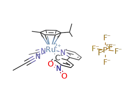 [Ru(p-cymene)(CH3CN)2(2-(4-nitrophenyl)pyridine(-1H))]PF6
