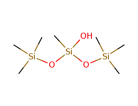 Molecular Structure of 5272-21-9 (3-Trisiloxanol, 1,1,1,3,5,5,5-heptamethyl-)