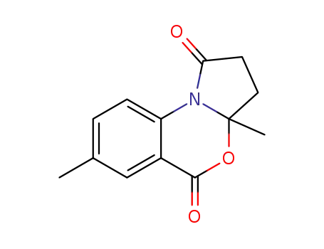 3a,7-dimethyl-3,3a-dihydro-1H-benzo[d]pyrrolo[2,1-b][1,3]-oxazine-1,5(2H)-dione