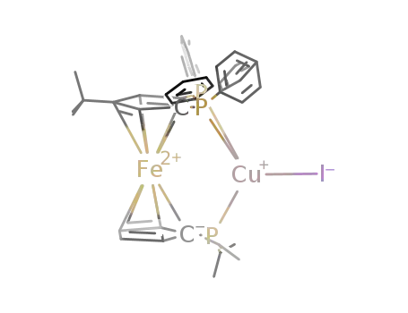 P,P',P''-[1,2-bis(diphenylphosphino)-1'-(diisopropylphosphino)-4-tert-butylferrocene]iodocopper(I)