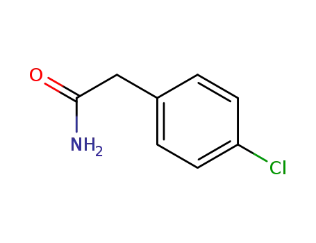 Molecular Structure of 20101-92-2 (2-(4-CHLOROPHENYL)ACETAMIDE)