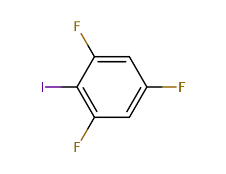 Molecular Structure of 41860-63-3 (2,4,6-Trifluoroiodobenzene)