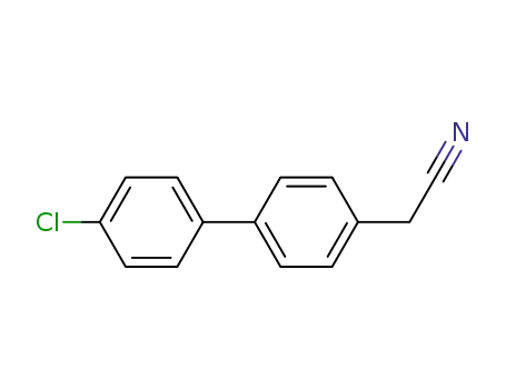 2-[4-(4-chlorophenyl)phenyl]acetonitrile