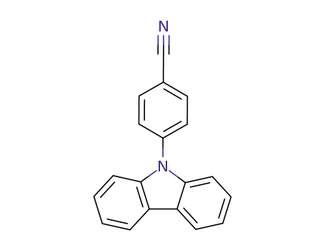 Molecular Structure of 57103-17-0 (Benzonitrile, 4-(9H-carbazol-9-yl)-)