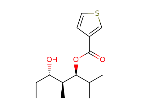 thiophene-3-carboxylic acid (1SR,2SR,3SR)-3-hydroxy-1-isopropyl-2-methylpentyl ester