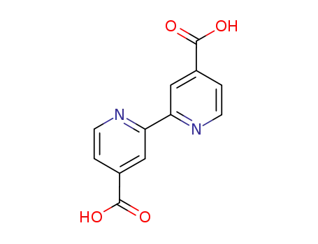 Molecular Structure of 6813-38-3 (2,2'-Bipyridine-4,4'-dicarboxylic acid)