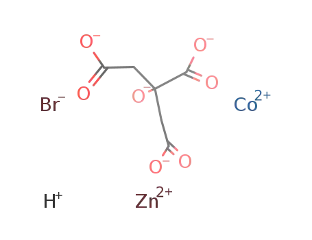 [(zinc(II))(cobalt(II))(citric acid(-3H))(bromide)]