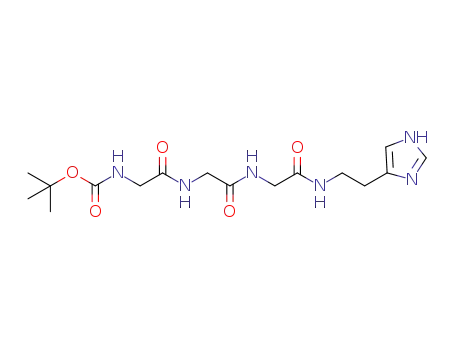 N-tert-butoxycarbonyl-glycyl-glycyl-glycyl-histamine