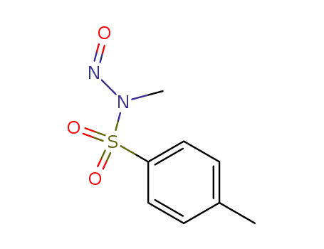 Molecular Structure of 80-11-5 (N-Methyl-N-nitrosotoluene-4-sulphonamide)
