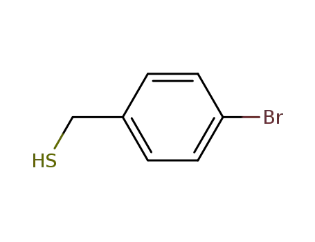 Molecular Structure of 19552-10-4 (4-BROMOBENZYL MERCAPTAN)