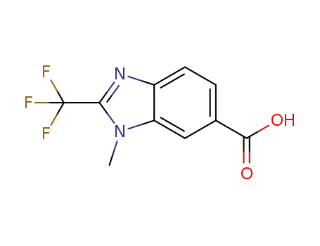 1-methyl-2-(trifluoromethyl)-1H-benzimidazole-6-carboxylic acid