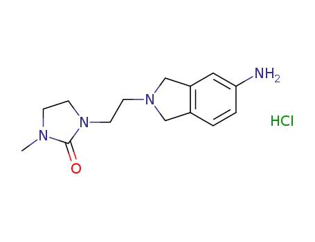 1-[2-(5-amino-1,3-dihydro-isoindol-2-yl)-ethyl]-3-methyl-imidazolidin-2-one hydrochloride