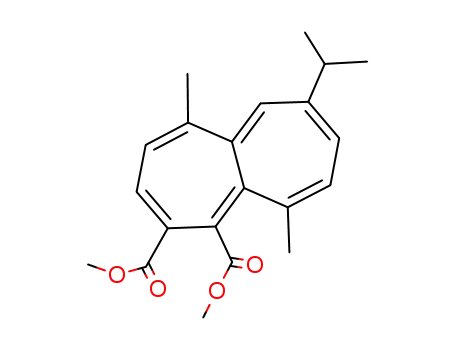 dimethyl 1,6-dimethyl-9-(1-methylethyl)heptalene-4,5-dicarboxylate