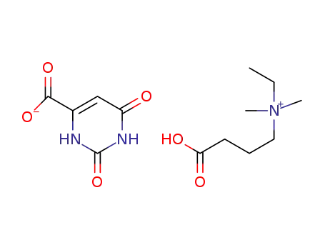 3-carboxy-N-ethyl-N,N-dimethylpropan-1-aminium 2,6-dioxo-1,2,3,6-tetrahydropyrimidine-4-carboxylate