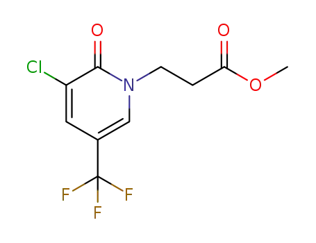 methyl 3-(3-chloro-2-oxo-5-(trifluoromethyl)pyridin-1(2H)-yl)propanoate