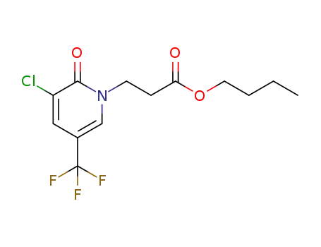 butyl 3-(3-chloro-2-oxo-5-(trifluoromethyl)pyridin-1(2H)-yl)propanoate