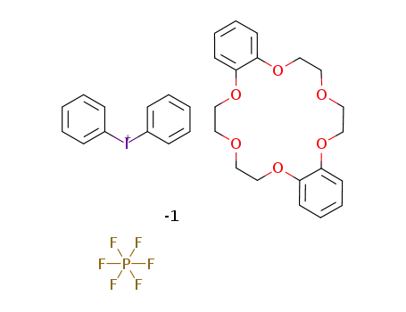 diphenyliodonium hexafluorophosphate-dibenzo-18-crown-6 ether complex