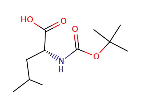 D-Leucine,N-[(1,1-dimethylethoxy)carbonyl]-