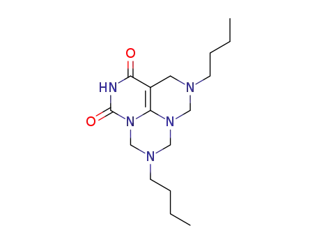 5,8-dibutyl-5,6,8,9-tetrahydro-4H,7H-2,5,6a,8,9a-pentaazaphenalene-1,3-dione