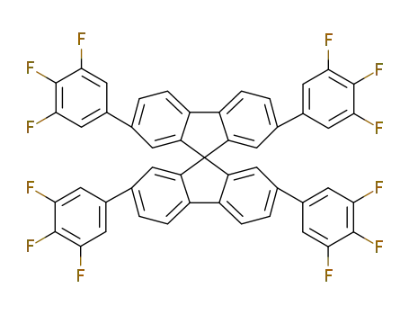 2,2',7,7'-tetrakis(3,4,5-trifluorophenyl)spiro-9,9'-bifuorene