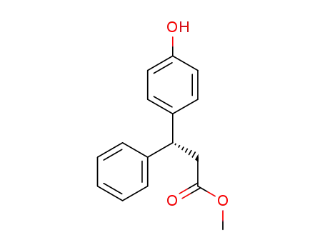 methyl (R)-3-(4-hydroxyphenyl)-3-phenylpropanoate