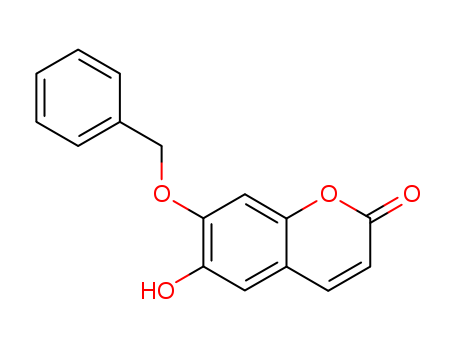 2H-1-Benzopyran-2-one,6-hydroxy-7-(phenylmethoxy)-