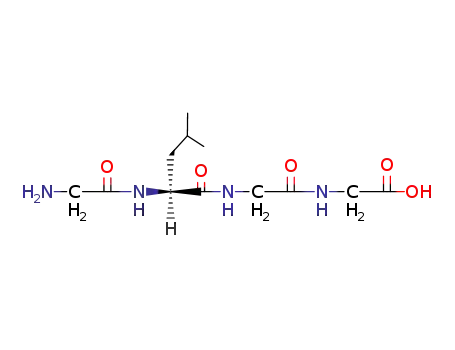 2-[[2-[[2-[(2-aminoacetyl)amino]-4-methyl-pentanoyl]amino]acetyl]amino]acetic acid cas  7325-21-5