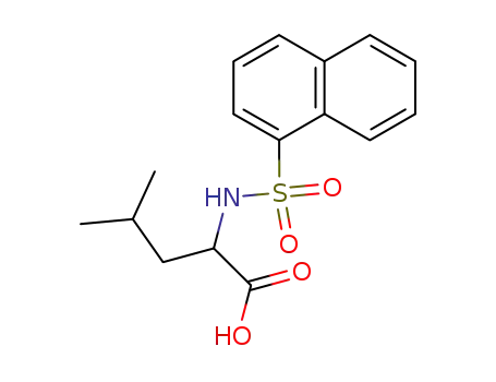 N-1-naphthalenesulfonyl-D-leucine