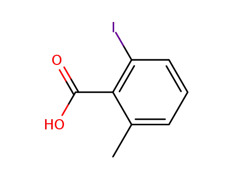 Molecular Structure of 54811-50-6 (2-IODO-6-METHYLBENZOIC ACID)