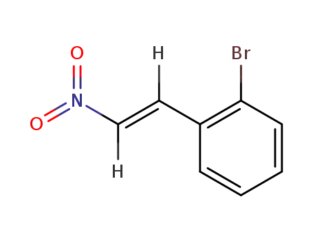Molecular Structure of 65185-68-4 (1-bromo-2-[(E)-2-nitroethenyl]benzene)