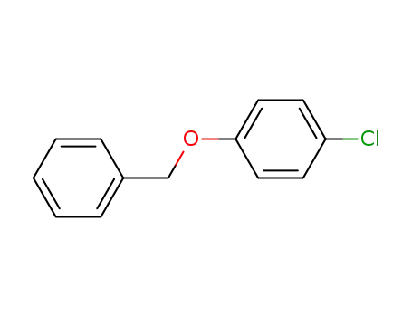 Molecular Structure of 7700-27-8 (4-BENZYLOXYCHLOROBENZENE)