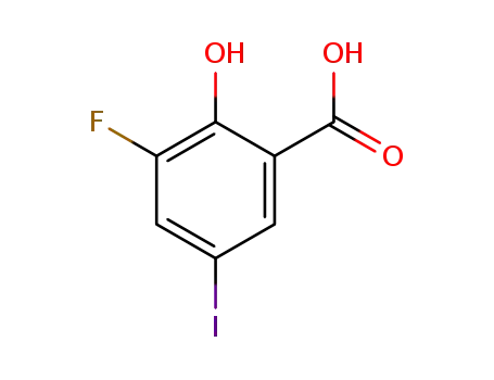 3-fluoro-5-iodosalicylic acid