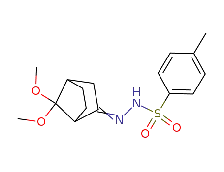 7,7-dimethoxybicyclo<2.2.1>heptan-2-one p-toluenesulfonylhydrazone