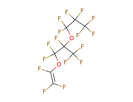 Propane,1-[1-[difluoro[(1,2,2-trifluoroethenyl)oxy]methyl]-1,2,2,2-tetrafluoroethoxy]-1,1,2,2,3,3,3-heptafluoro- 1644-11-7