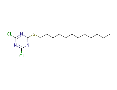 2,4-dichloro-6-(dodecylthio)-1,3,5-triazine