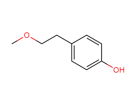 Molecular Structure of 56718-71-9 (p-(2-Methoxyethyl) phenol)