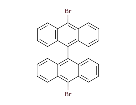Molecular Structure of 121848-75-7 (10,10'-Dibromo-9,9'-bianthryl)
