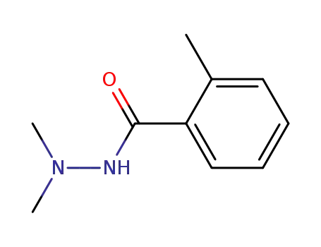 Molecular Structure of 1130-97-8 (Benzoic acid, 2-methyl-, 2,2-dimethylhydrazide)