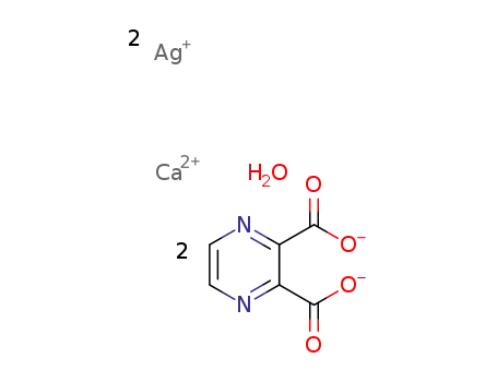 Ag2Ca(2,3-pyrazinedicarboxalate)2(H2O)