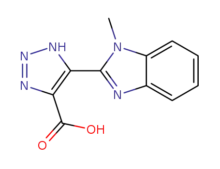 1-methyl-2-(3H-[1,2,3]triazol-4-yl)-1H-benzoimidazole