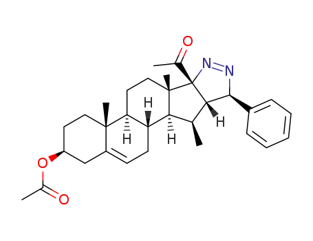 3β-acetoxy-4',5'-dihydro-5'β-phenylpregn-5-eno[17α,16α-c]pyrazol-20-one
