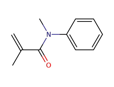 Molecular Structure of 15796-89-1 (2-Propenamide, N,2-dimethyl-N-phenyl-)